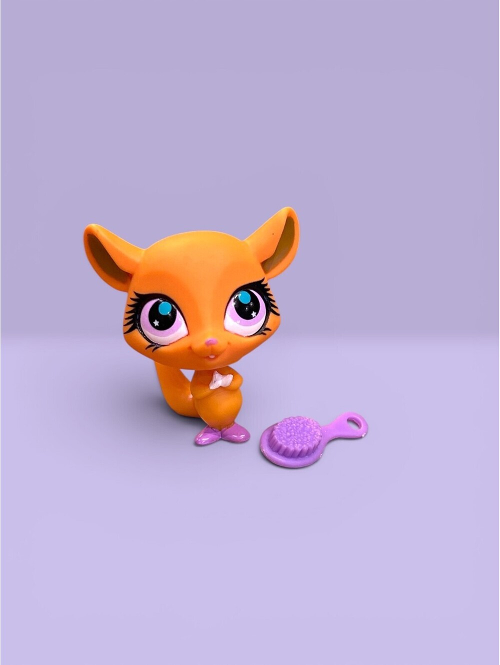 Littlest Pet Shop LPS Chipmunk #2841 with Hairbrush Accessory